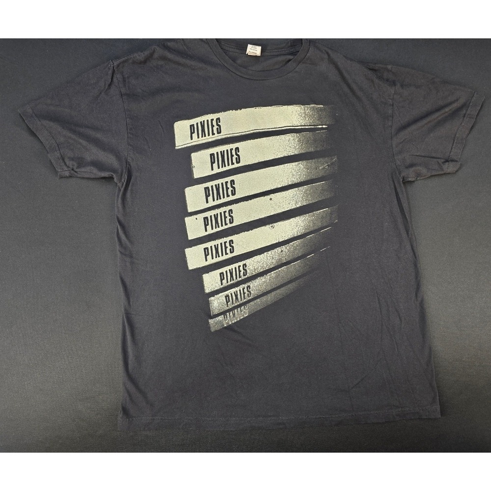 Pixies Band T Shirt Black Graphic Tour Adult XL 100% Cotton